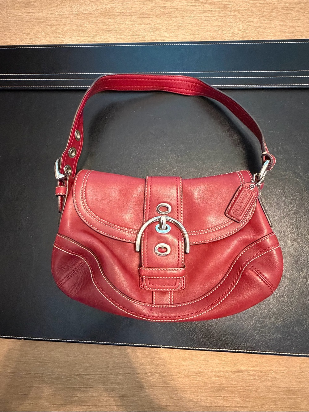Coach Soho Buckle Flap Hobo/ Shoulder Bag